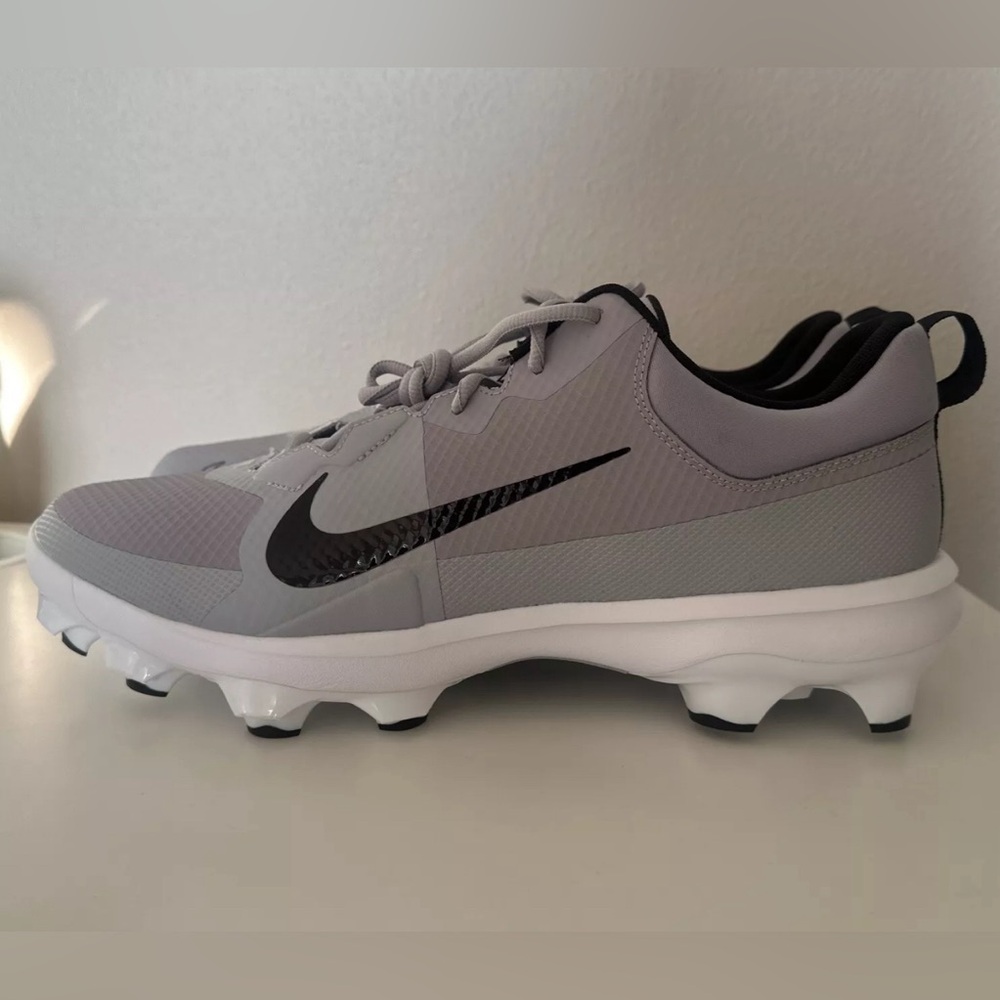 Nike Force Trout 9 Pro MCS FB2908-002 Gray Baseball Cleats Mens Size 14